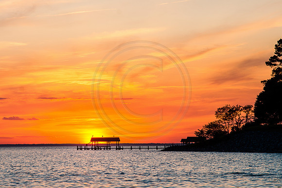 James River Sunset