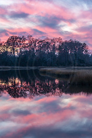 Bennett's Creek Sunset Fall 2013